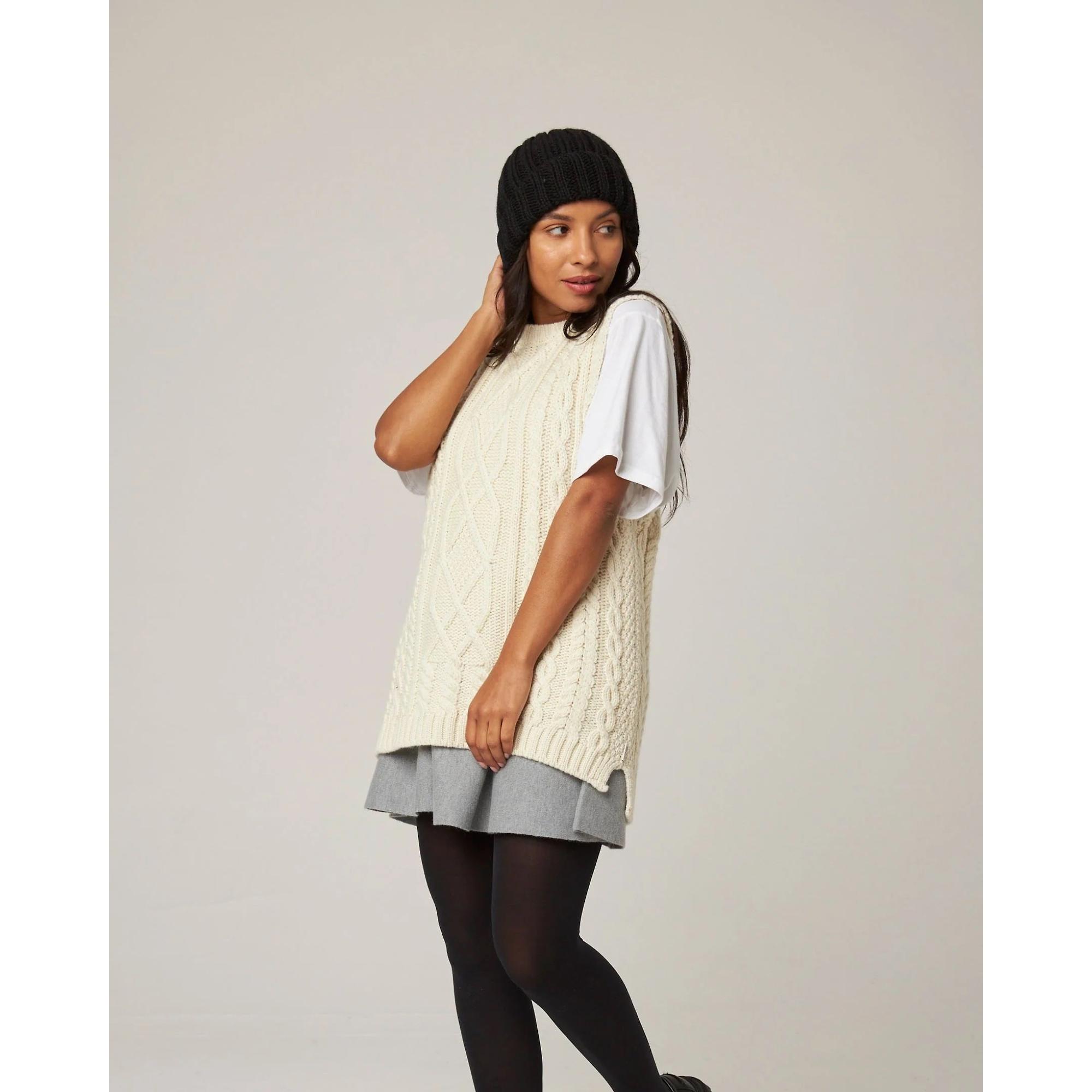 Product image 5 of 5 of Peregrine Milliner Ribbed Beanie - Black