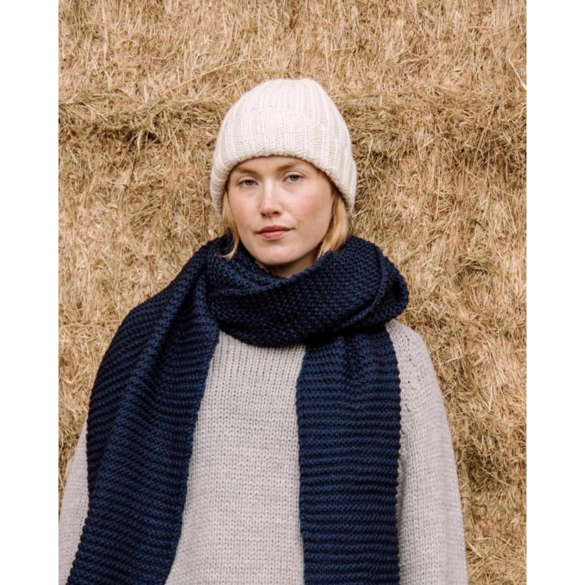 Product image 7 of 7 of Peregrine Milliner Ribbed Beanie - Ecru