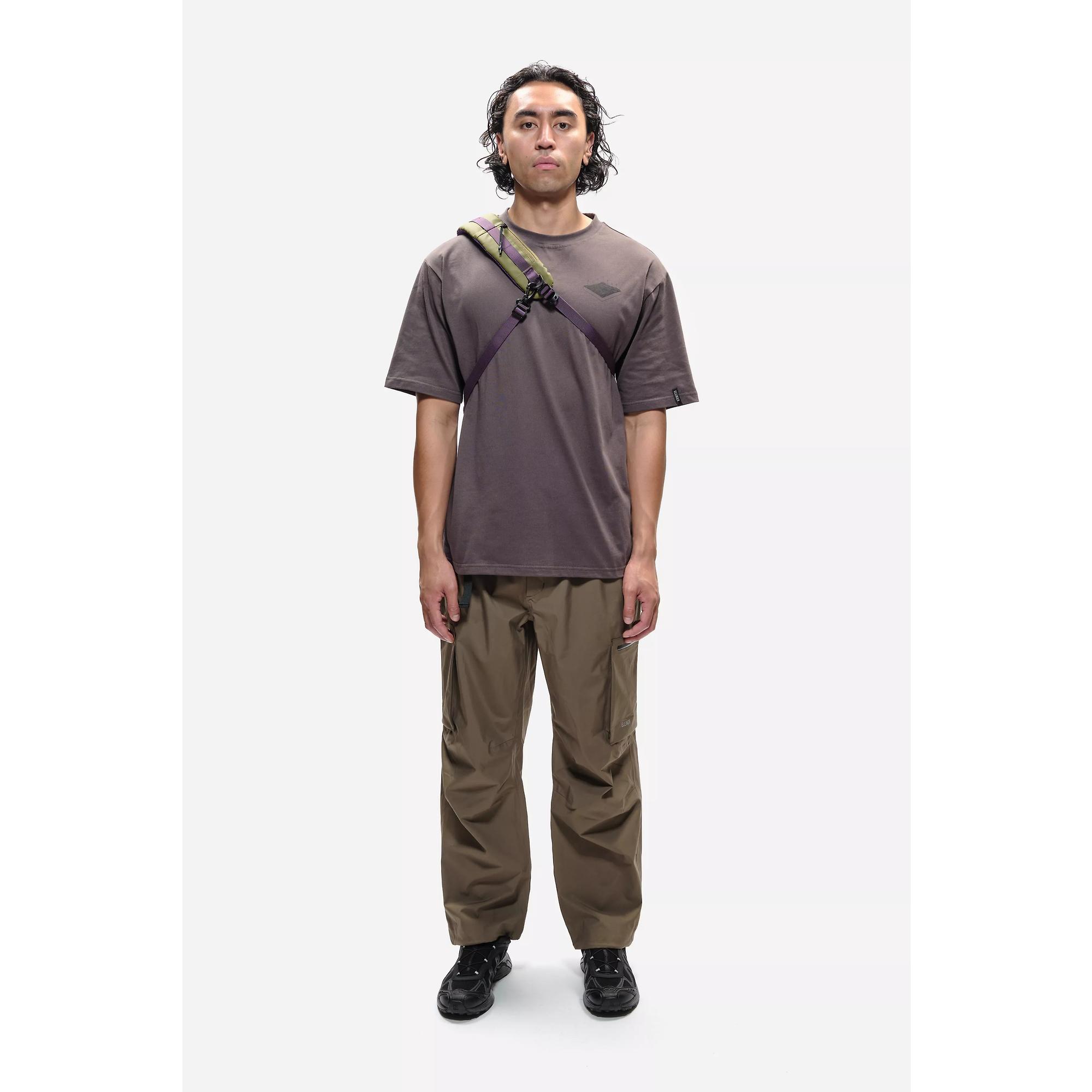 Product image 10 of 13 of Elliker Unisex Rill Hill Print Short Sleeve T-Shirt - Grey