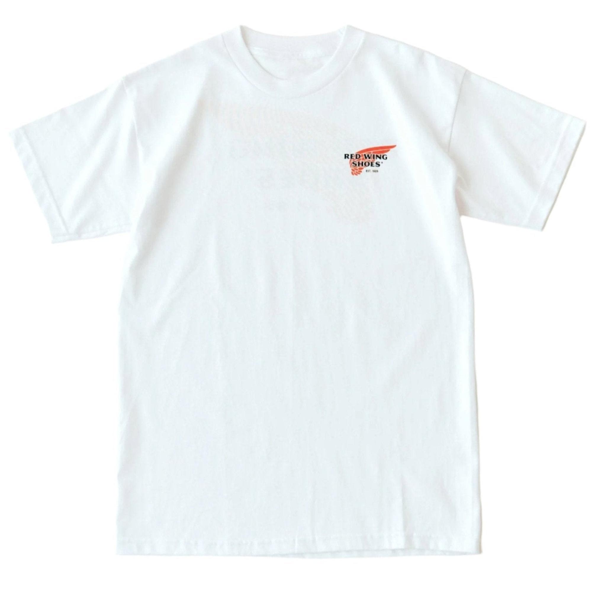 Product image 1 of 3 of Red Wing Classic Logo Cotton T-Shirt - White - Style 97610