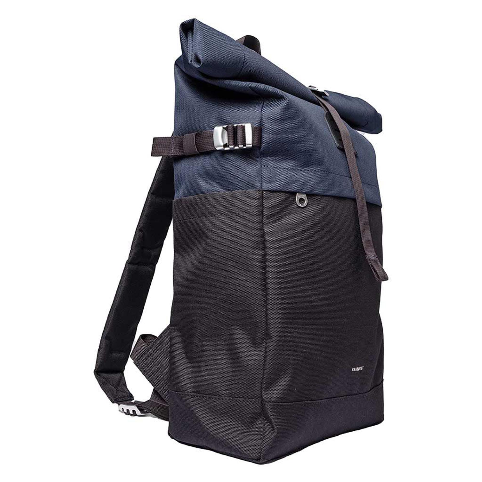 Product image 2 of 5 of Sandqvist Icon Rolltop Backpack M - 23L - Multi Black/Navy