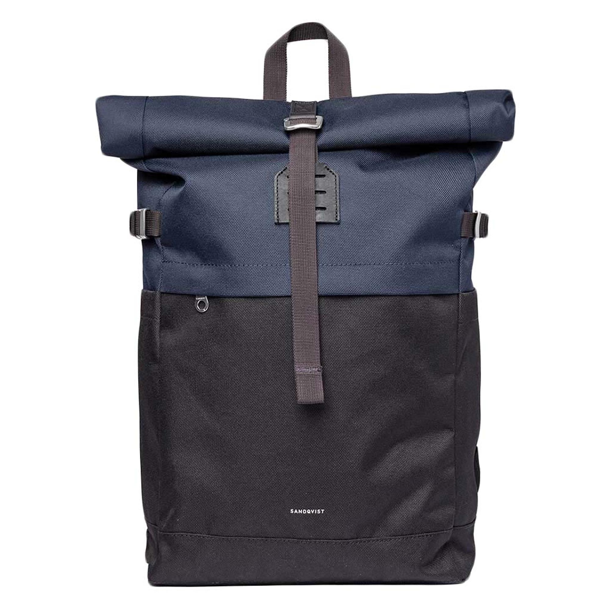 Product image 1 of 5 of Sandqvist Icon Rolltop Backpack M - 23L - Multi Black/Navy