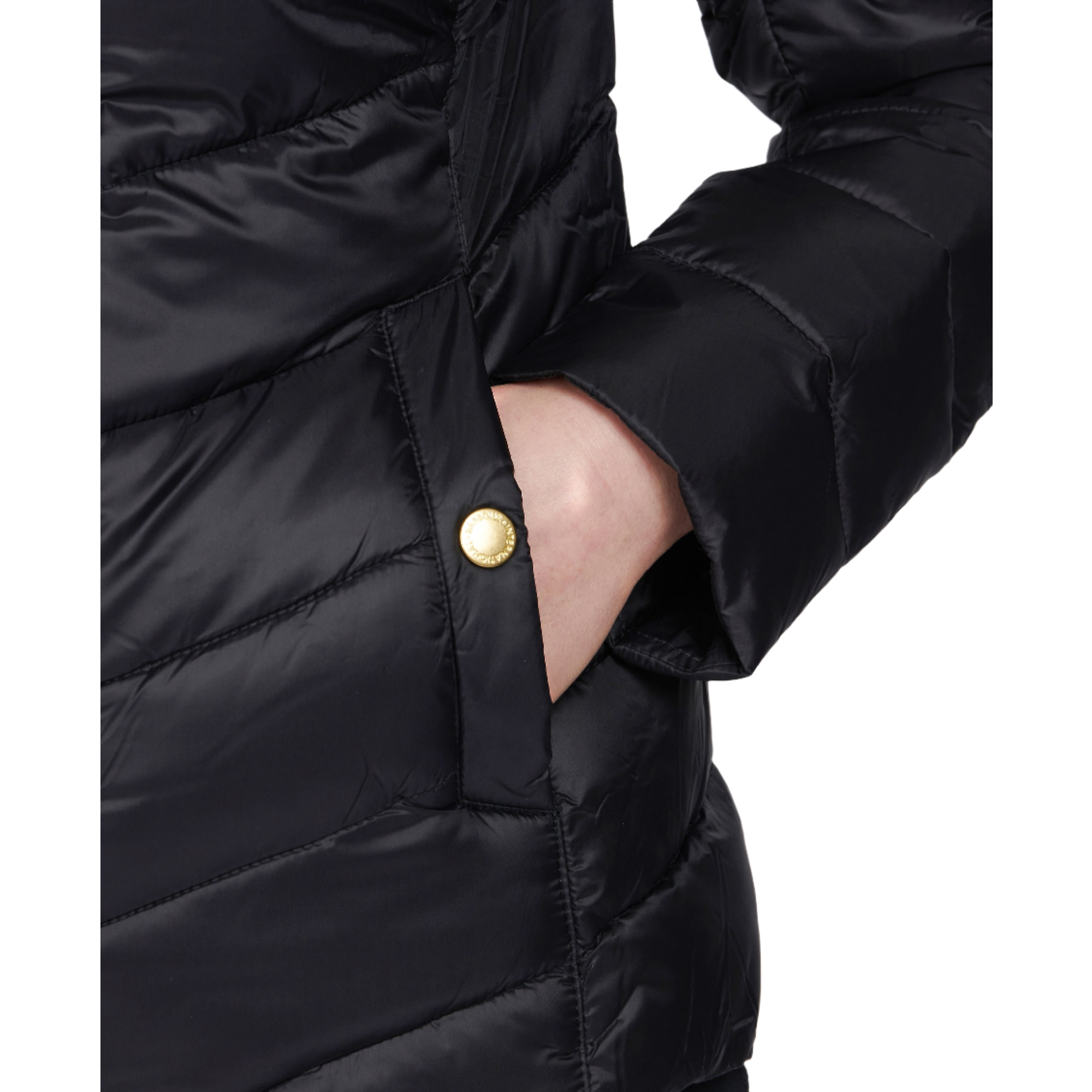 Product image 11 of 11 of Barbour International Women's Aubern Quilted Jacket - Black