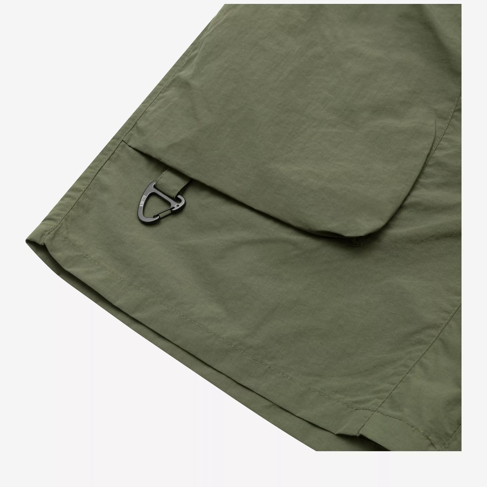 Product image 7 of 9 of Elliker Unisex Sayer Tech Shorts - Khaki