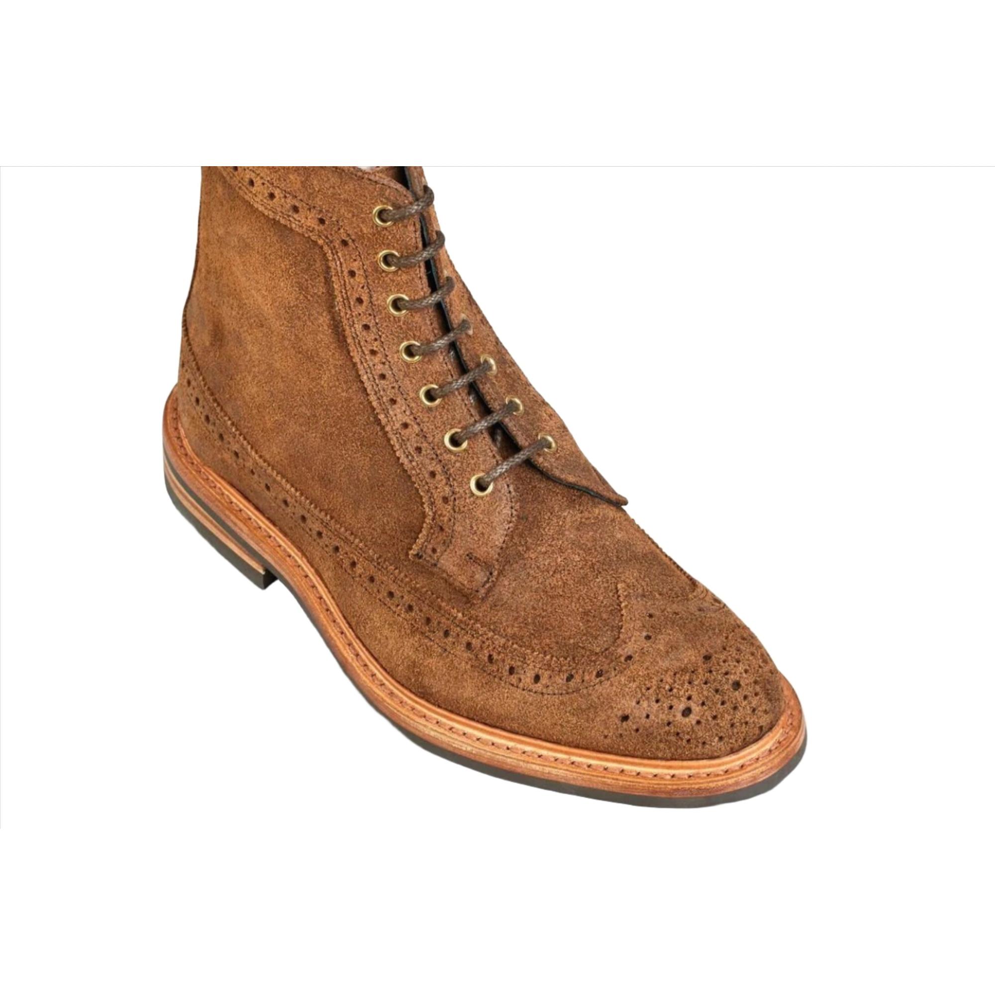 Product image 2 of 5 of Tricker’s Simon Longwing Brogue Boot – Snuff Repello Suede