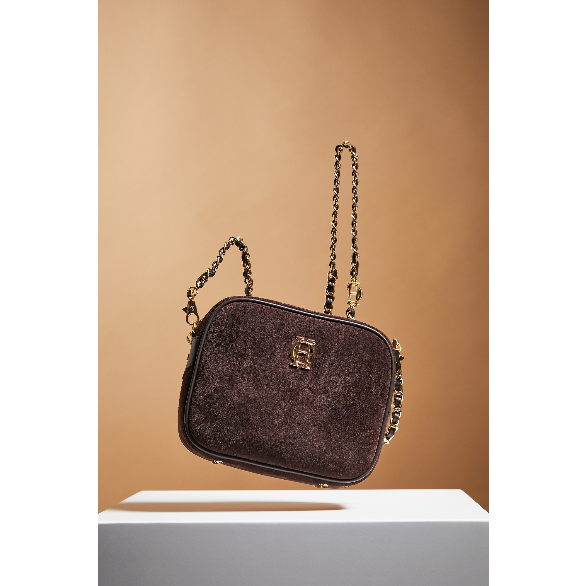 Product image 3 of 7 of Holland Cooper Women's Soho Camera Bag - Chocolate Suede