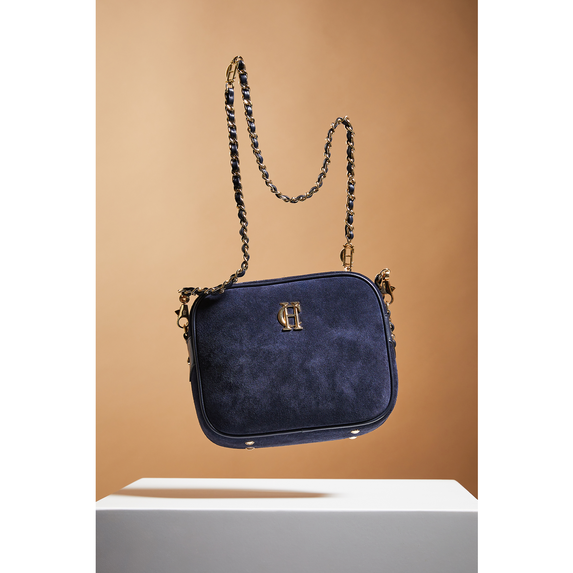 Product image 5 of 6 of Holland Cooper Women's Soho Camera Bag - Ink Navy Suede