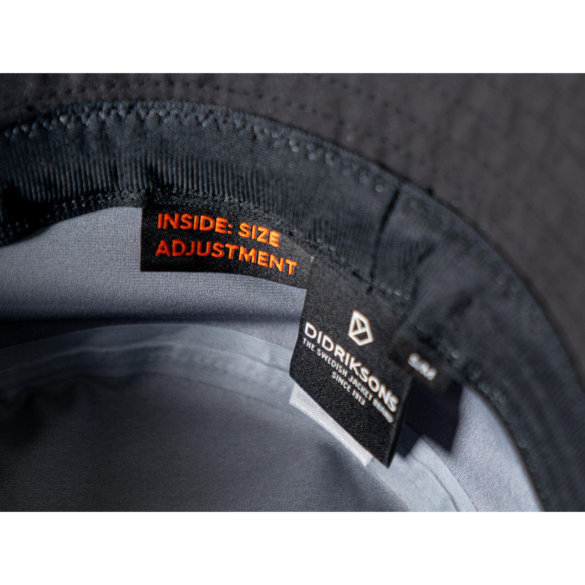 Product image 3 of 5 of Didriksons Men's Solomon Waterproof Bucket Hat - Black