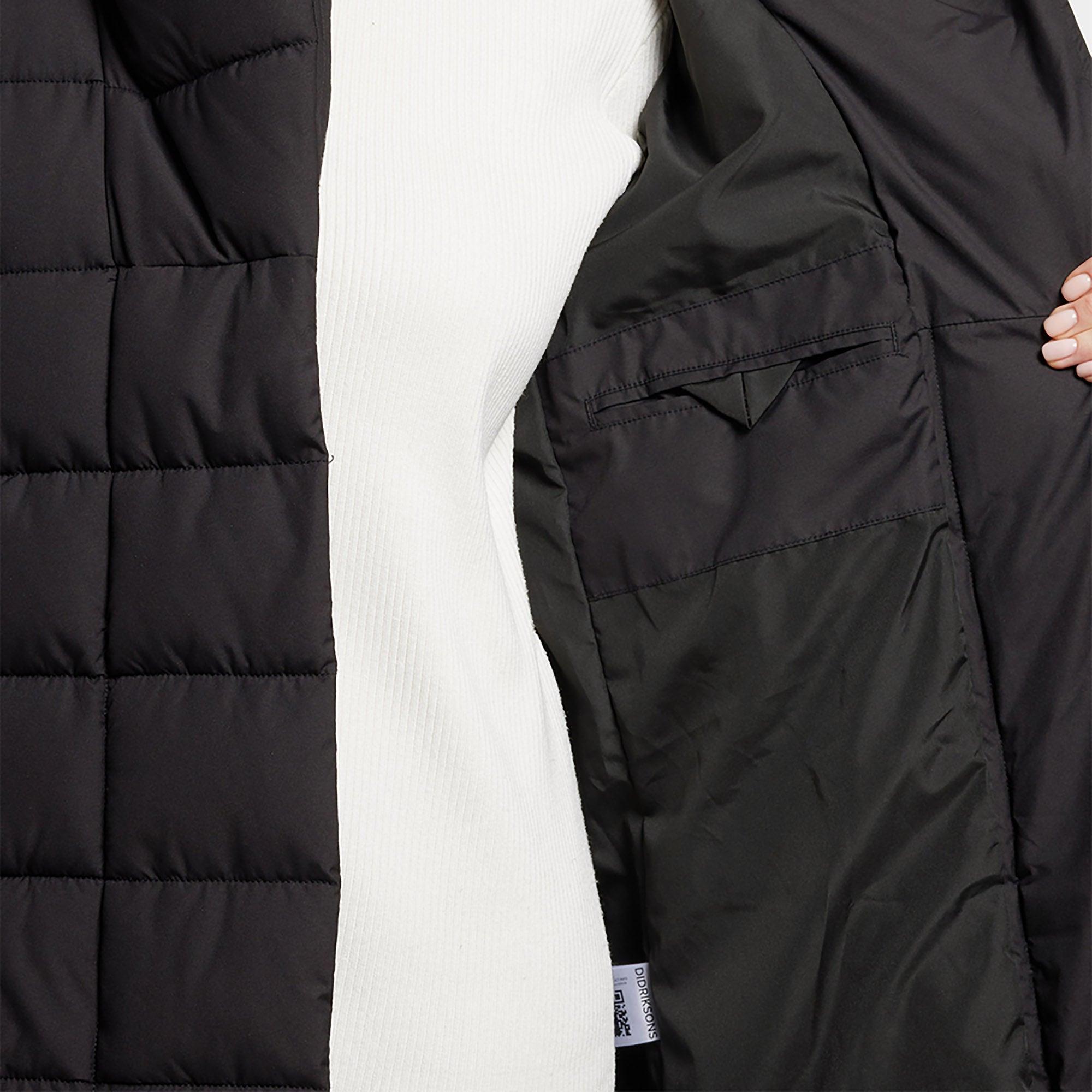 Product image 9 of 9 of Didriksons Women's Stella Long Parka - Black