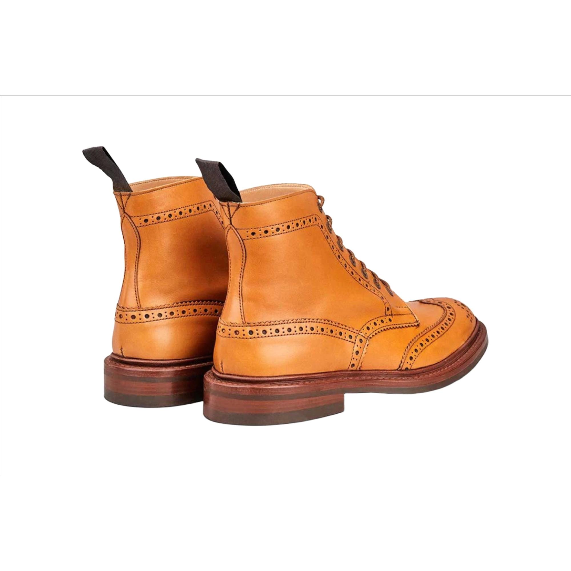 Product image 4 of 5 of Tricker’s Stow Country Boot with Dainite Sole – Acorn Antique