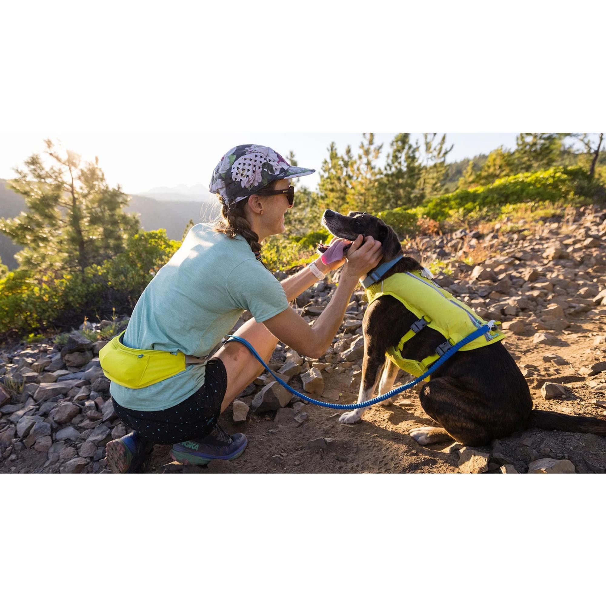Product image 14 of 14 of RUFFWEAR Trail Runner Running Belt (Small/Medium) Blue Pool