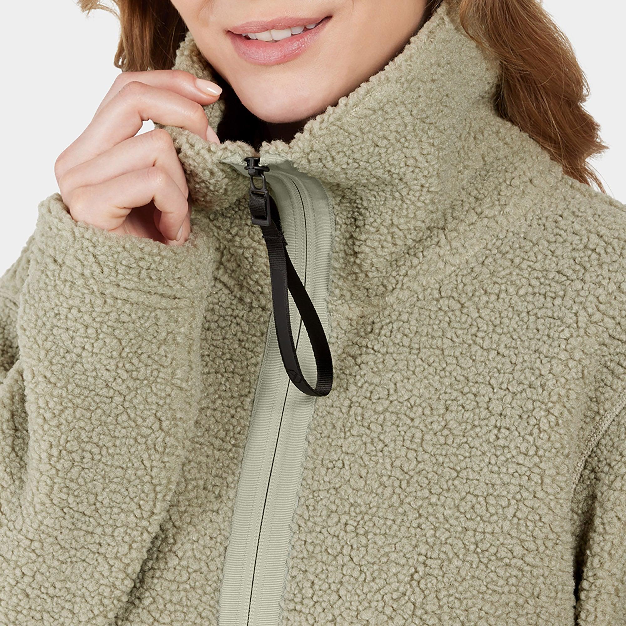 Product image 8 of 11 of Didriksons Women's Umi Full-Zip Jacket - Wilted Leaf
