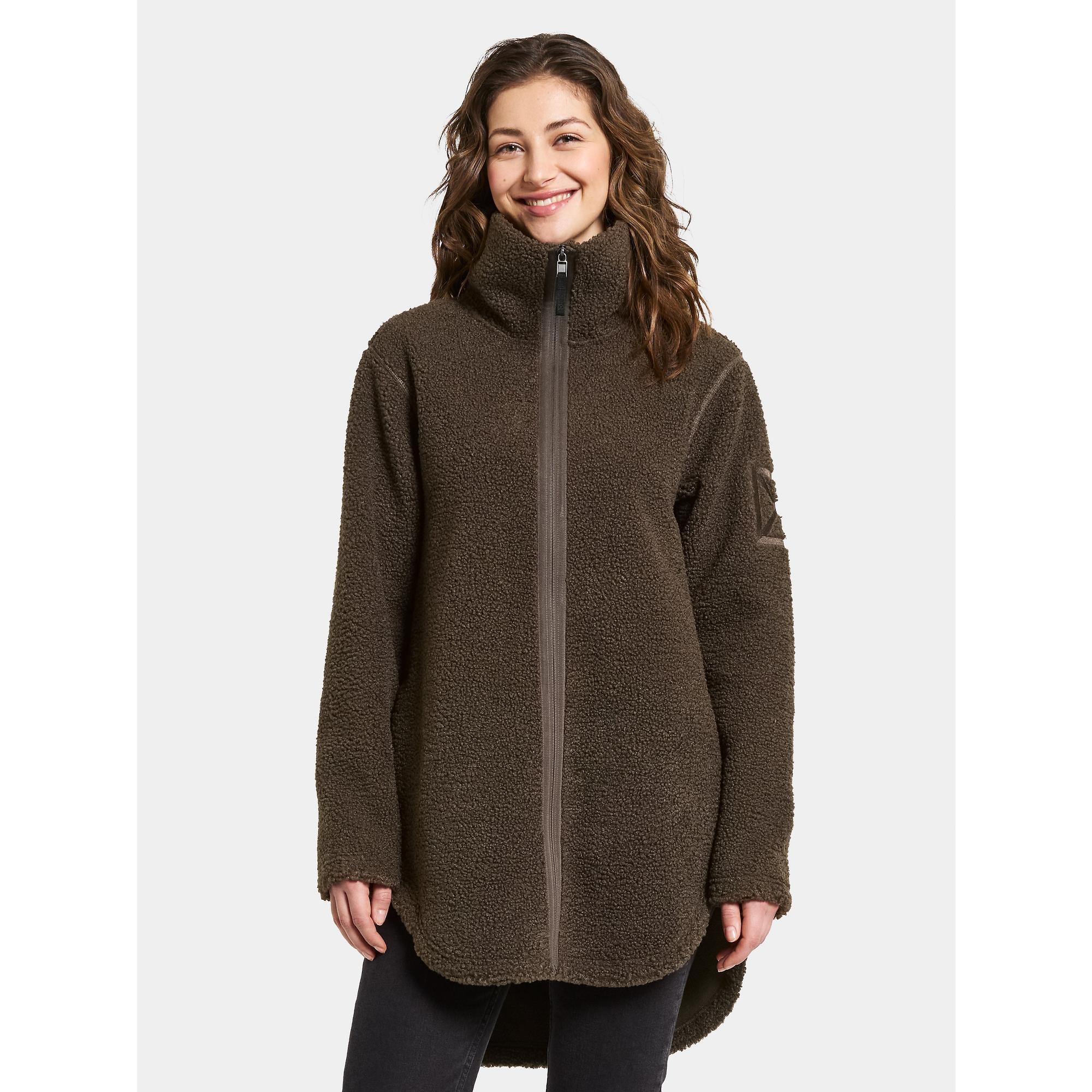 Product image 2 of 9 of Didriksons Women's Umi Full-Zip Jacket - Dark Mocha