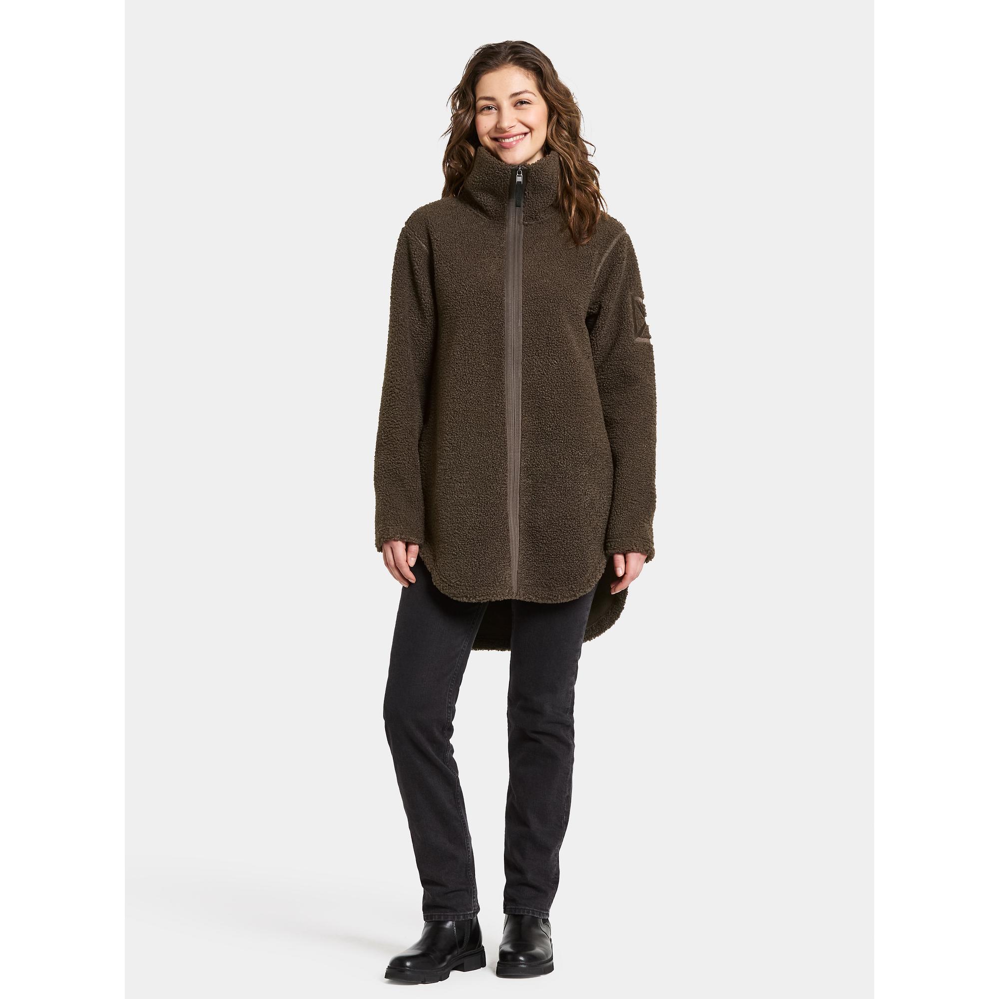 Product image 3 of 9 of Didriksons Women's Umi Full-Zip Jacket - Dark Mocha