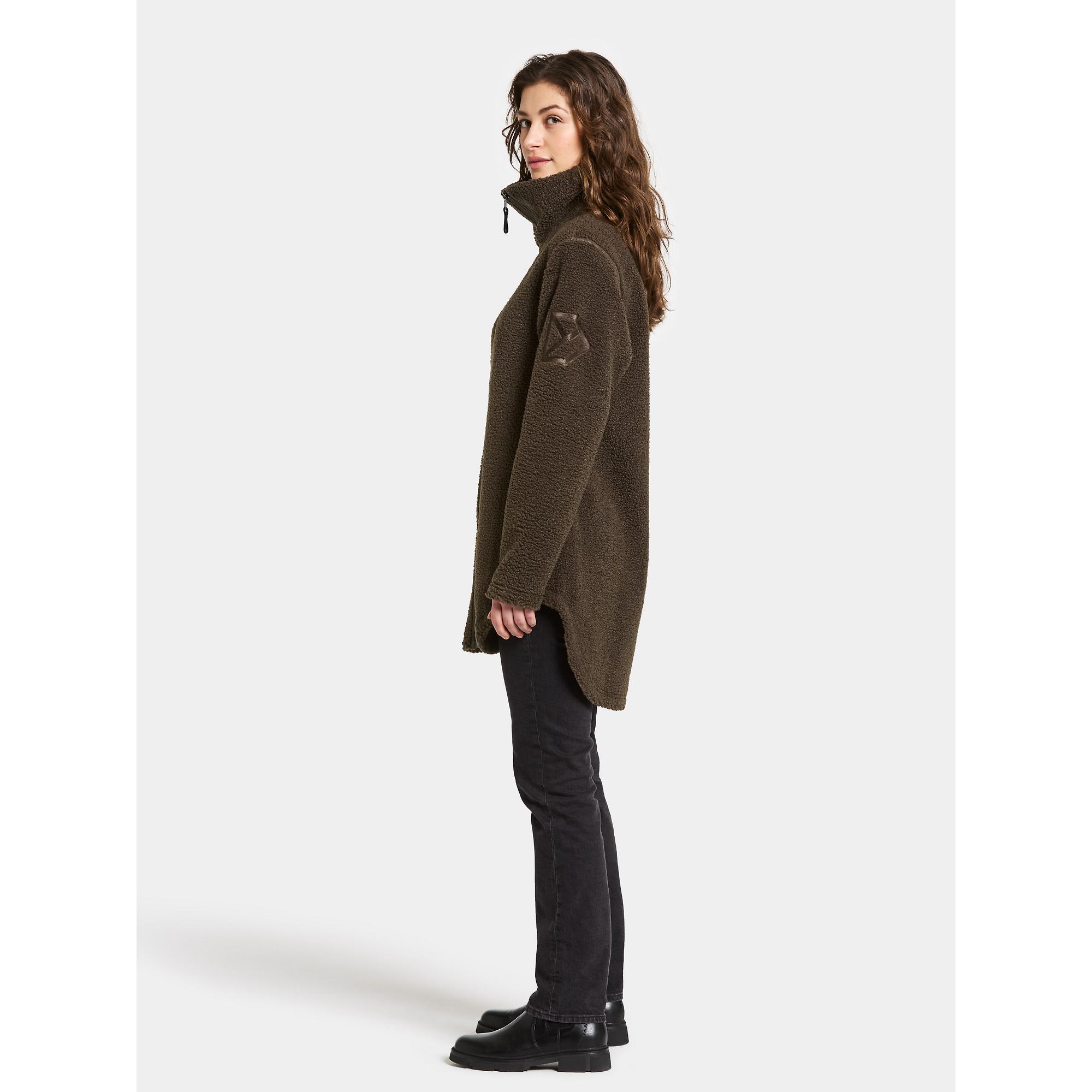 Product image 4 of 9 of Didriksons Women's Umi Full-Zip Jacket - Dark Mocha