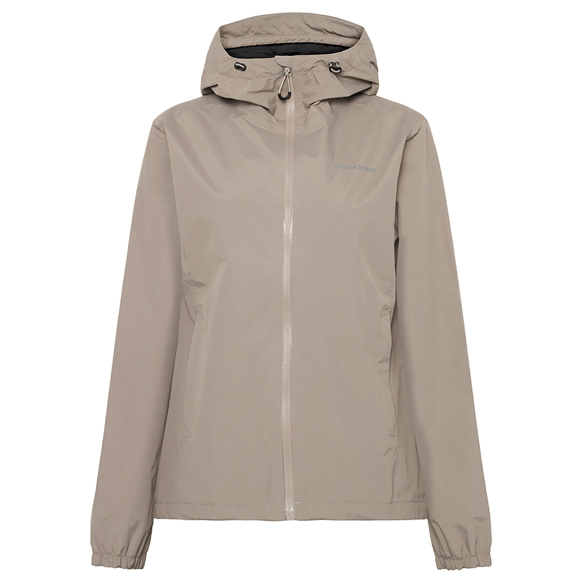 Product image 1 of 10 of Didriksons Women's Varja Waterproof Jacket - Ash Brown