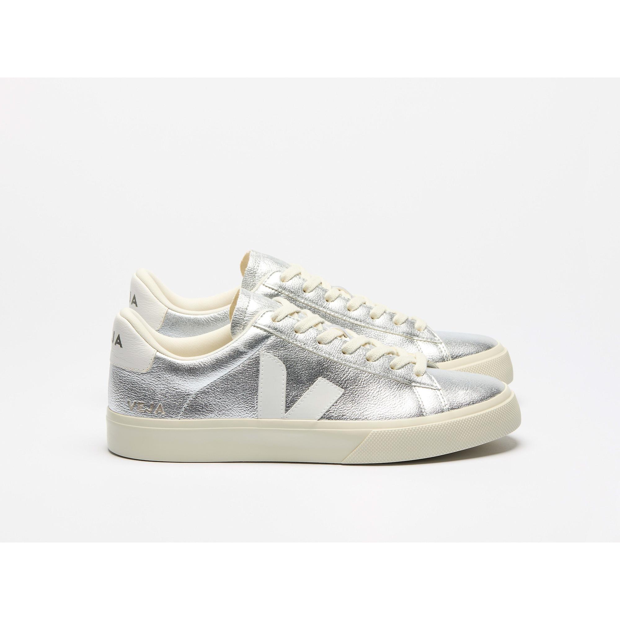 Product image 2 of 8 of VEJA Women's Campo Leather Sneaker - Silver White