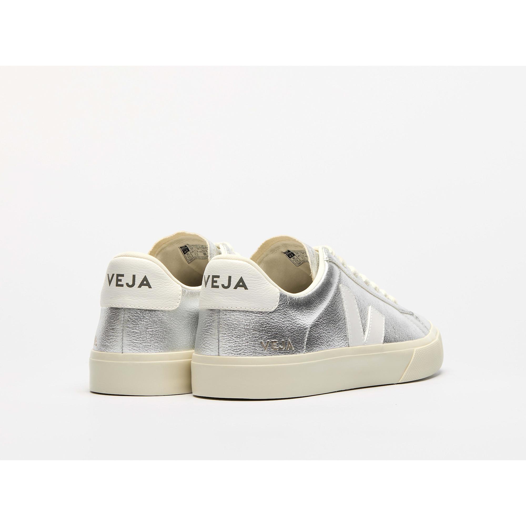 Product image 4 of 8 of VEJA Women's Campo Leather Sneaker - Silver White