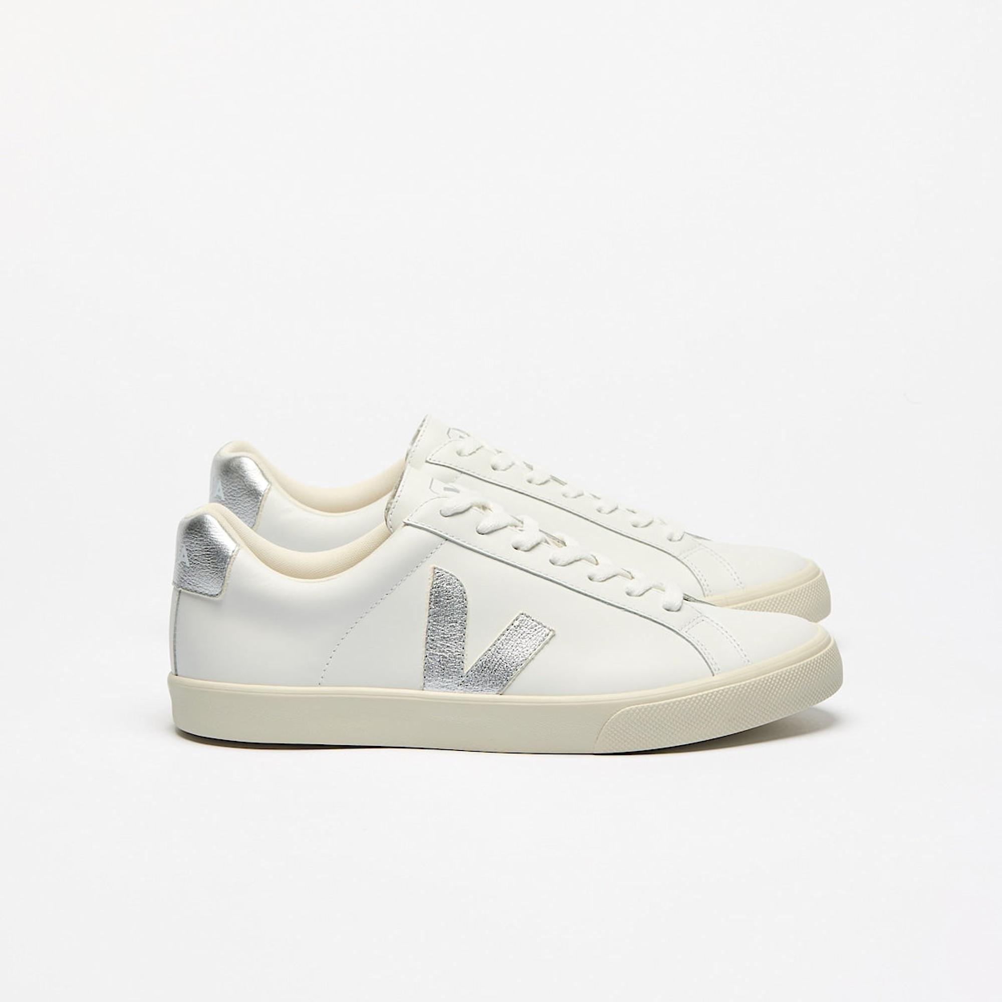 Product image 2 of 5 of VEJA Women's Esplar Leather Sneaker - White Silver