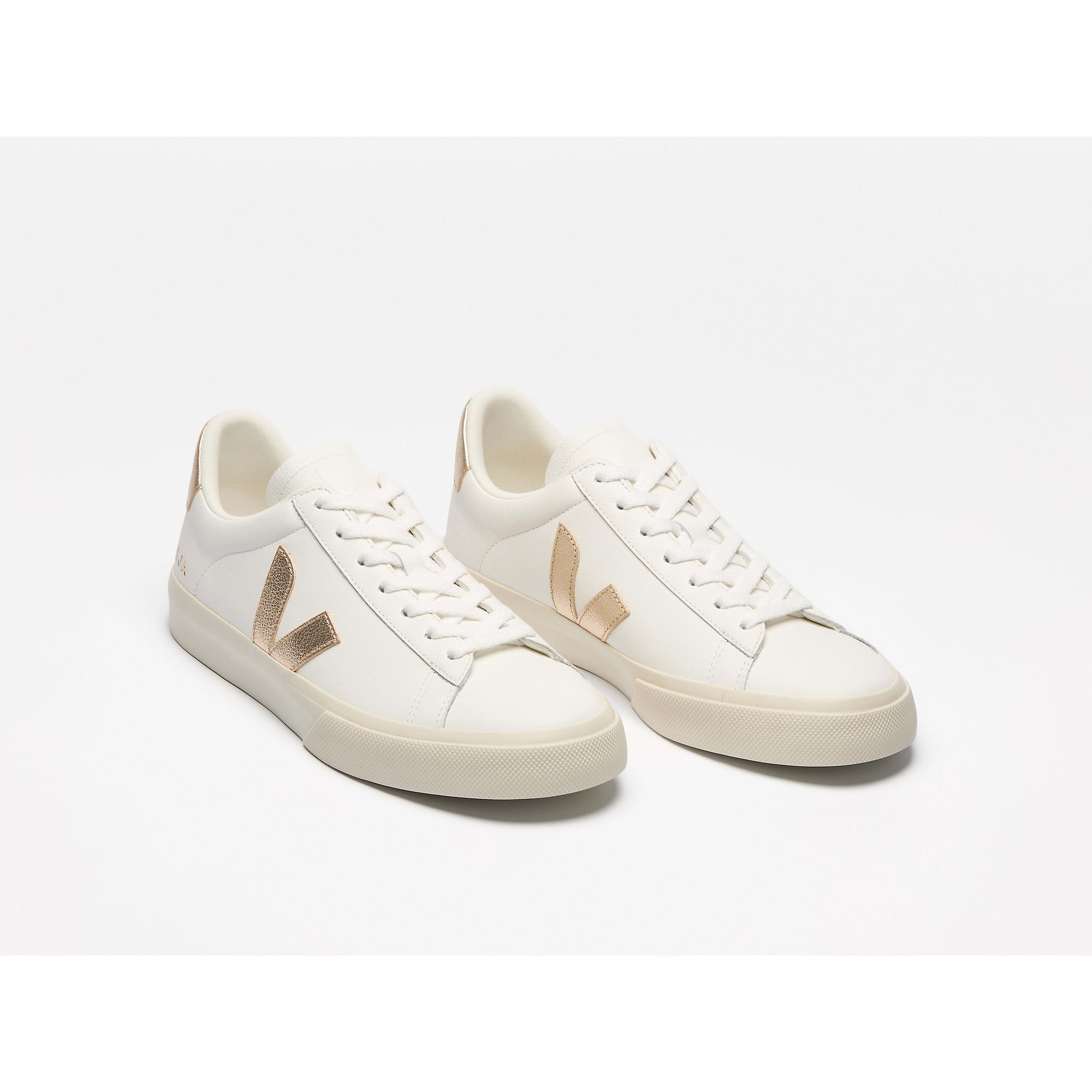 Product image 3 of 7 of VEJA Women's Campo Leather Sneaker - White Platine