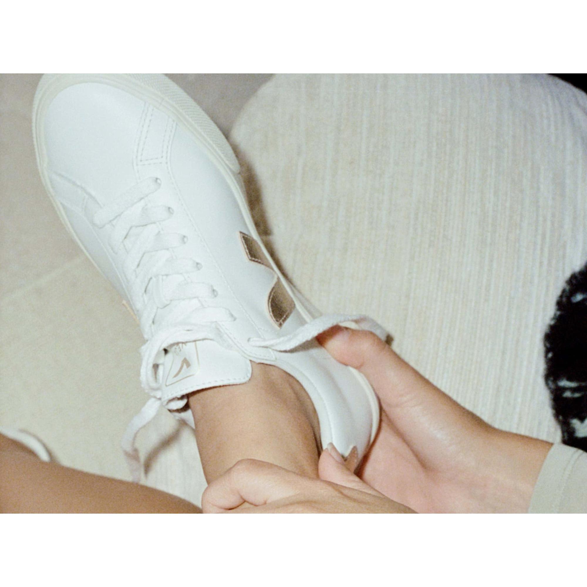 Product image 5 of 7 of VEJA Women's Campo Leather Sneaker - White Platine