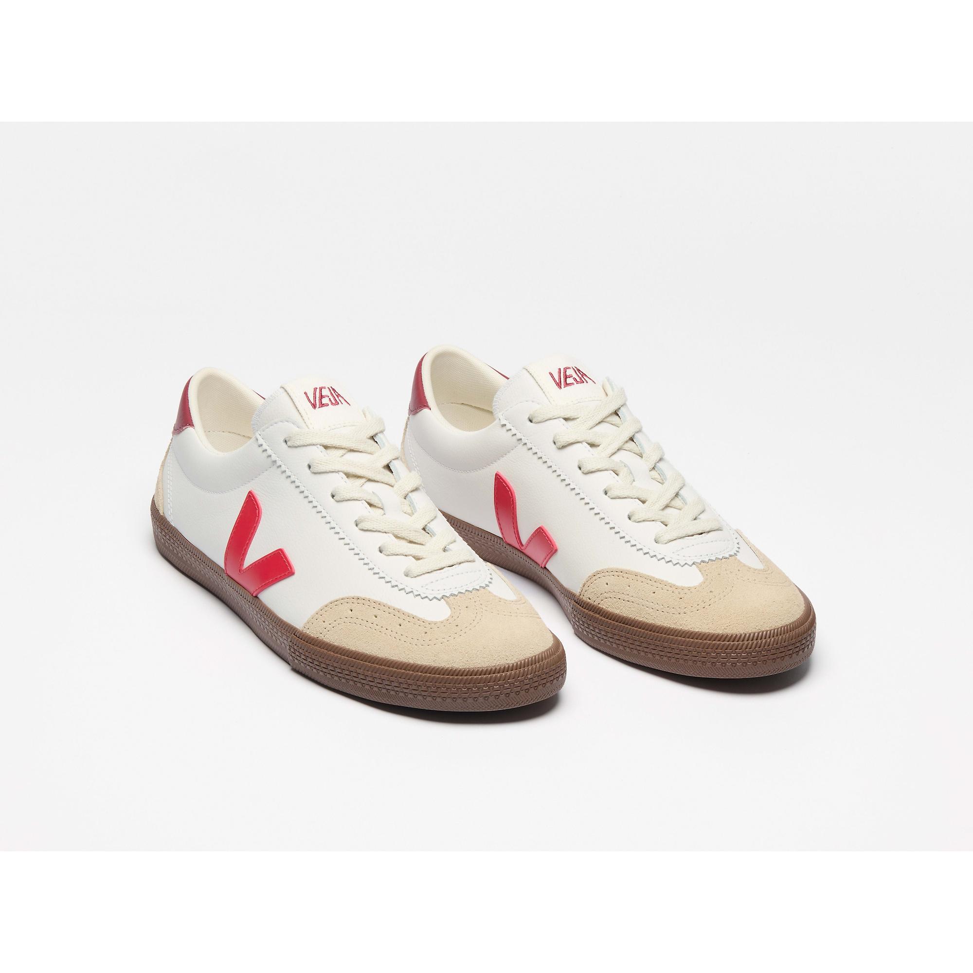 Product image 3 of 9 of VEJA Women's Volley Leather Sneaker - White Pekin Bark