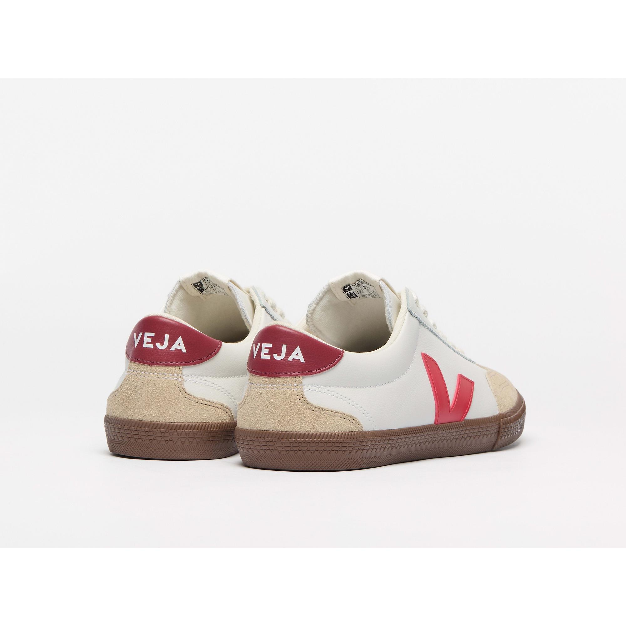 Product image 4 of 9 of VEJA Women's Volley Leather Sneaker - White Pekin Bark