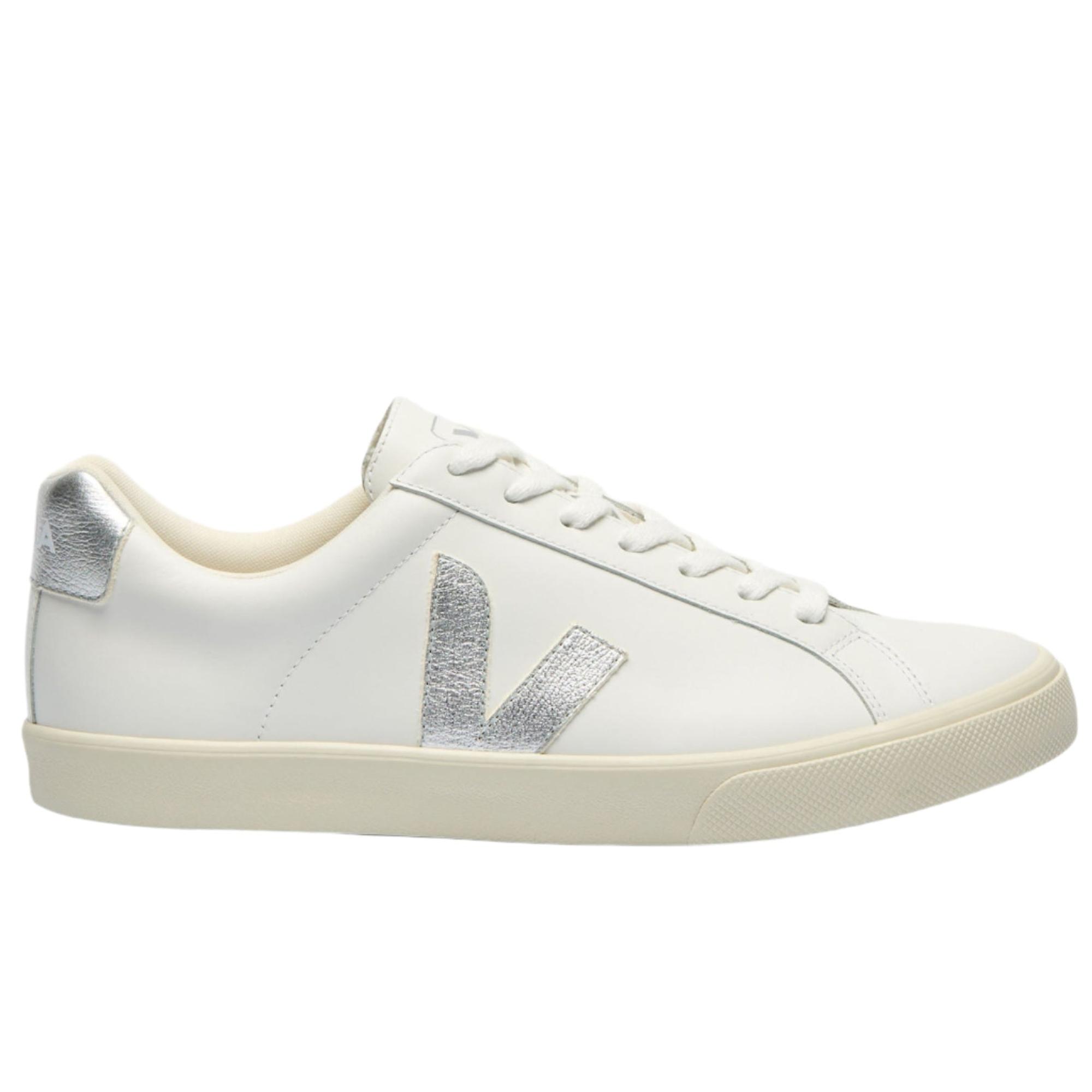 Product image 1 of 5 of VEJA Women's Esplar Leather Sneaker - White Silver