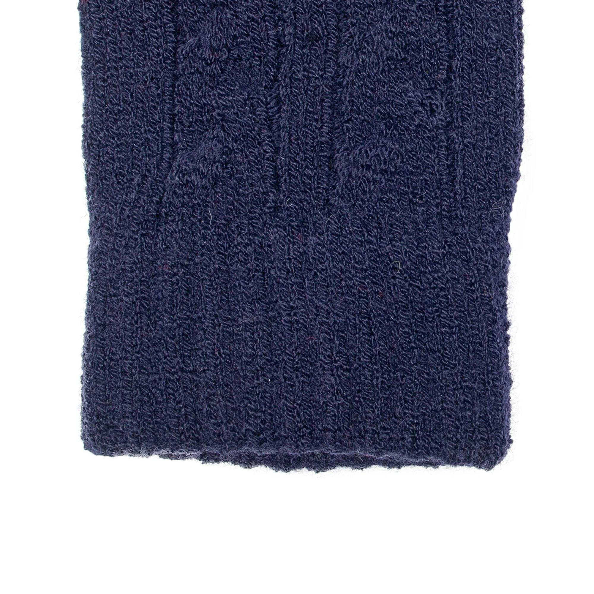 Product image 8 of 10 of Dents Women's Fingerless Cable Knit Gloves - Navy