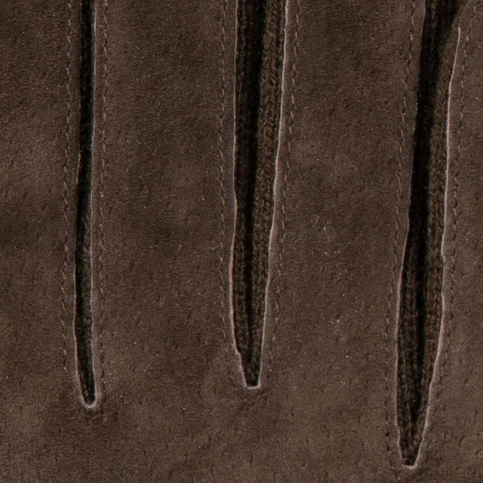 Product image 4 of 12 of Dents Women's Laura Three-Point Fleece-Lined Suede Gloves - Mocca
