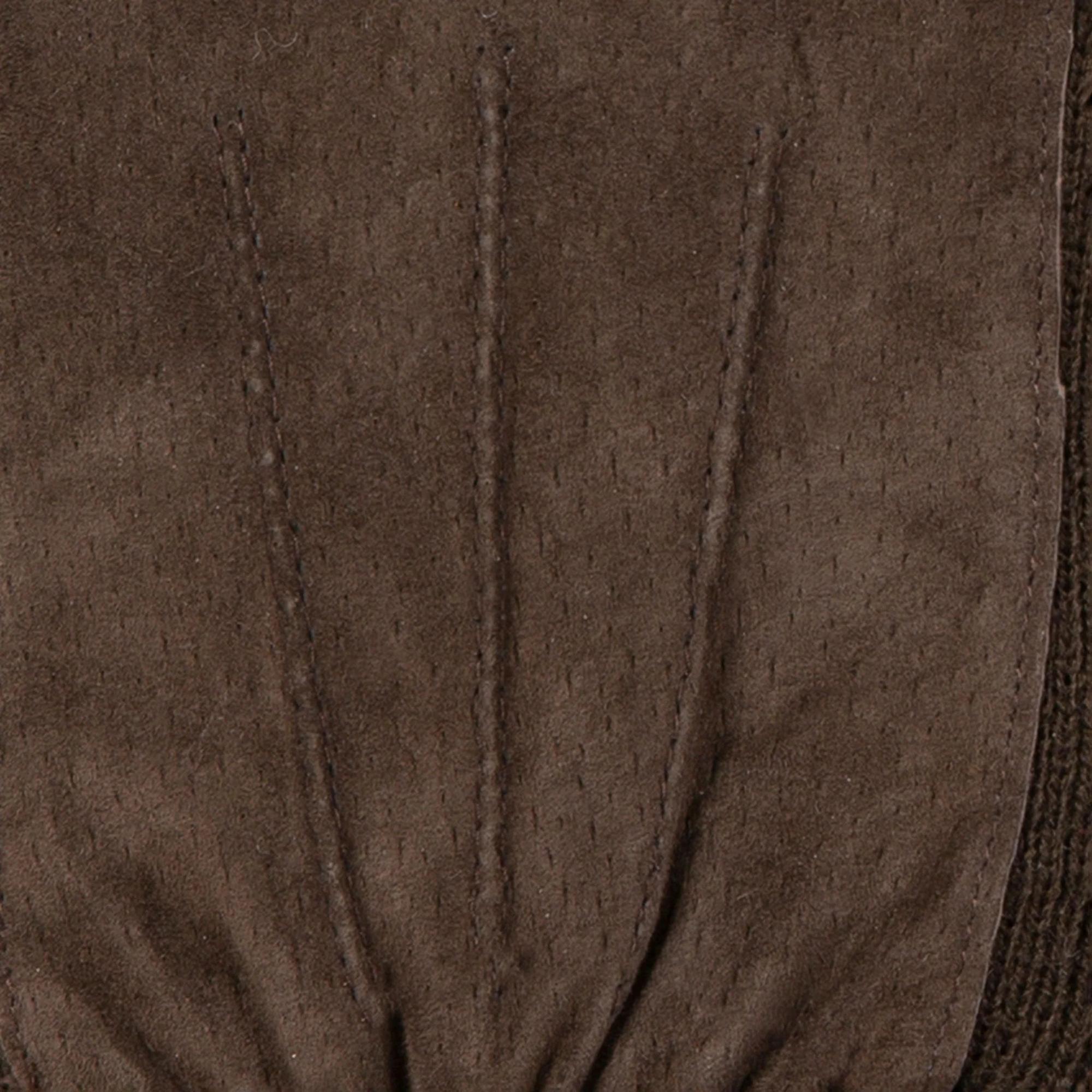 Product image 11 of 12 of Dents Women's Laura Three-Point Fleece-Lined Suede Gloves - Mocca