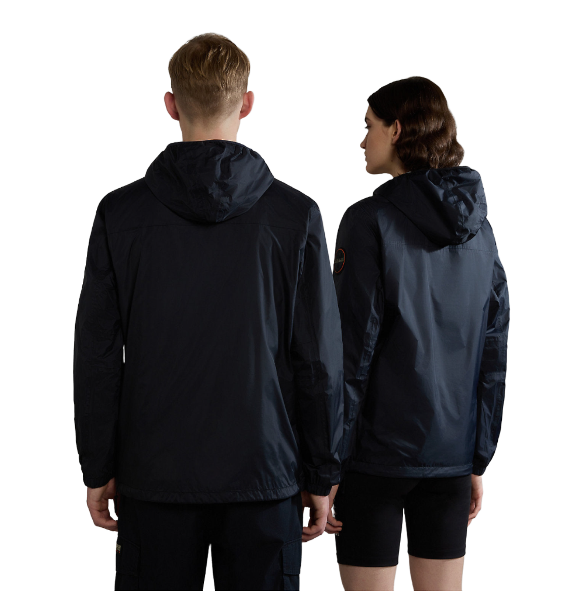 最高級 Napapijri Rainforest Ripstop Anorak Jacket - Black | British ジャケット・アウター