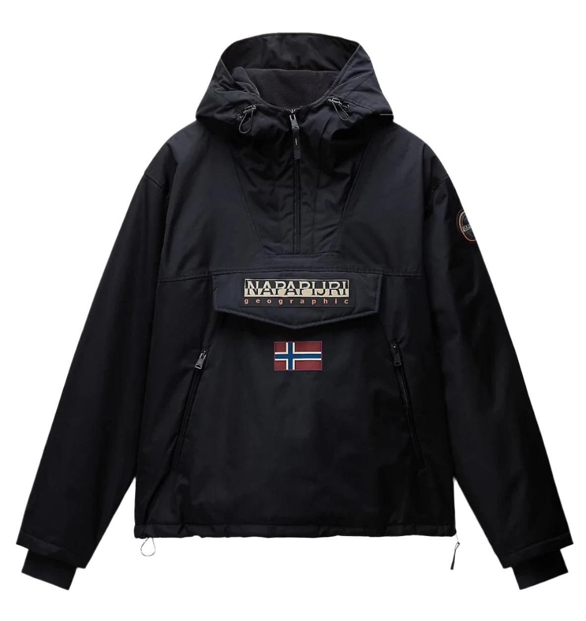 通販 公式サイト - 驚きの激安価格 Rainforest Napapijri Next Attire British | Black - Jacket Anorak スノーボード