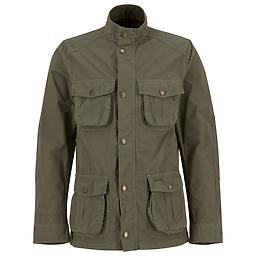 Barbour International Men's Winter SL Slim Fit Wax Biker Jacket