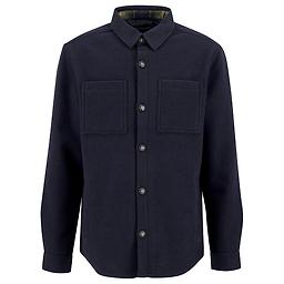Belstaff Men's Tumbled Linen Forge Overshirt - Army Olive