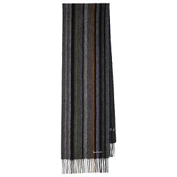 Paul Smith Men's Wool Multi Colour Stripe Scarf - Navy