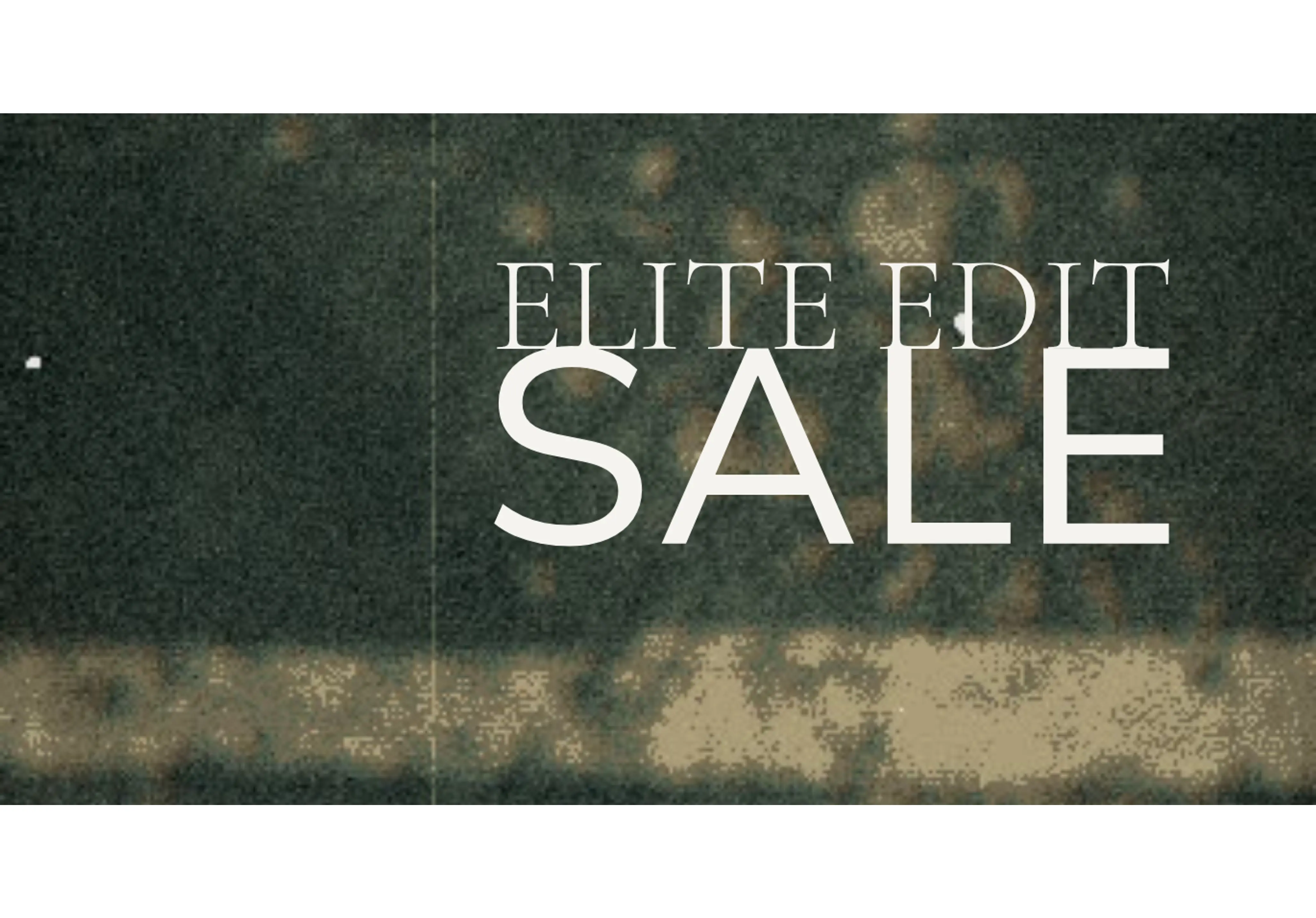 Elite Edit Sale: 20% Off Banner
