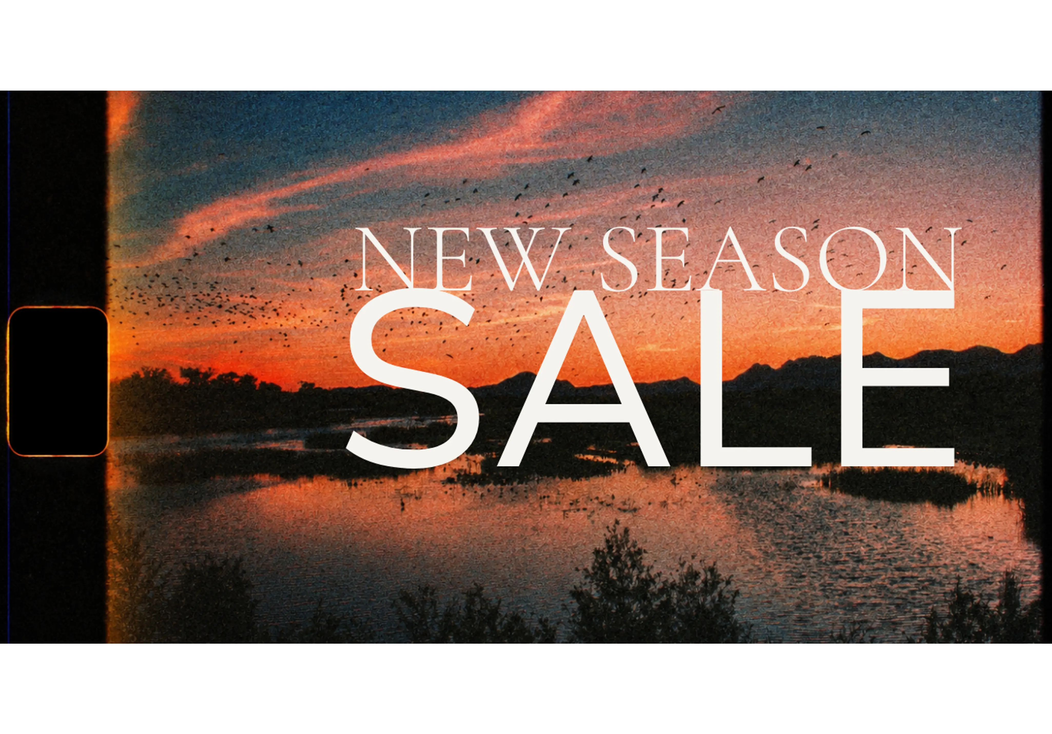 New Season Sale: 20% Off Full Price Banner
