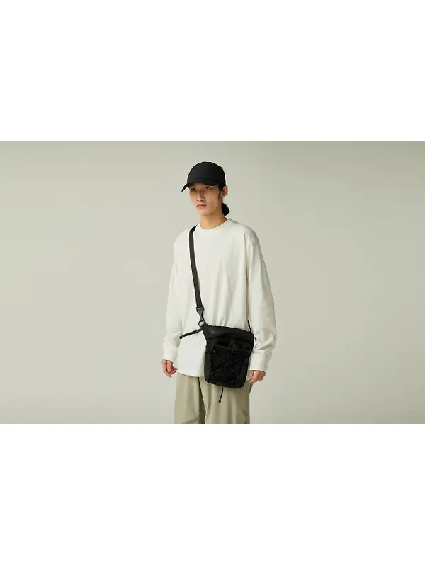 Snow Peak ALK Shoulder Bag - Black Image 6