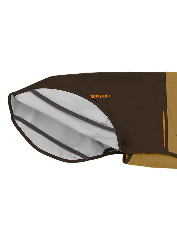 RUFFWEAR Sun Shower Dog Raincoat - Earth Brown Image 6