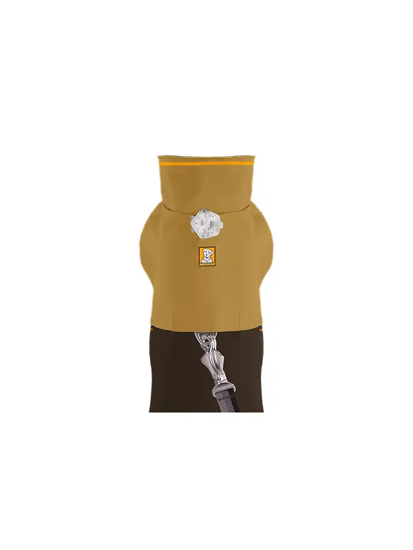 RUFFWEAR Sun Shower Dog Raincoat - Earth Brown Image 3