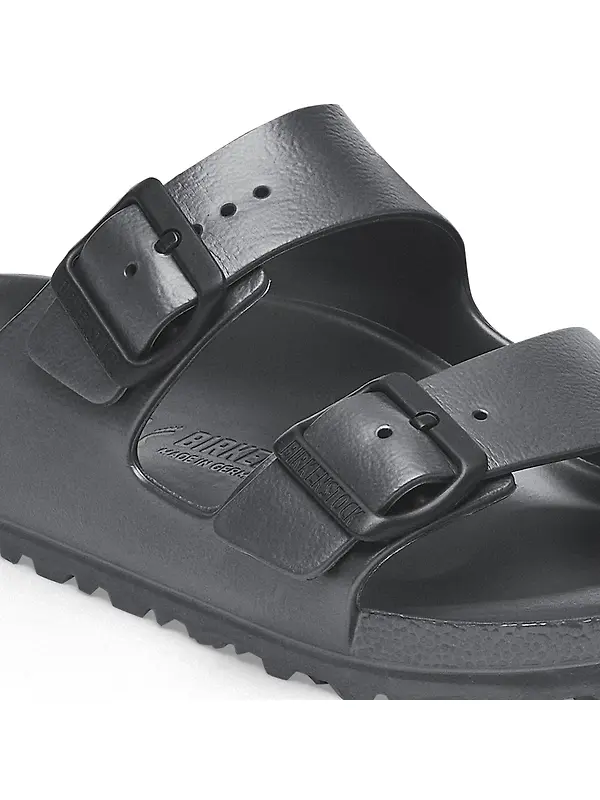 Birkenstock Arizona EVA Narrow Sandals - Metallic Anthracite Image 6
