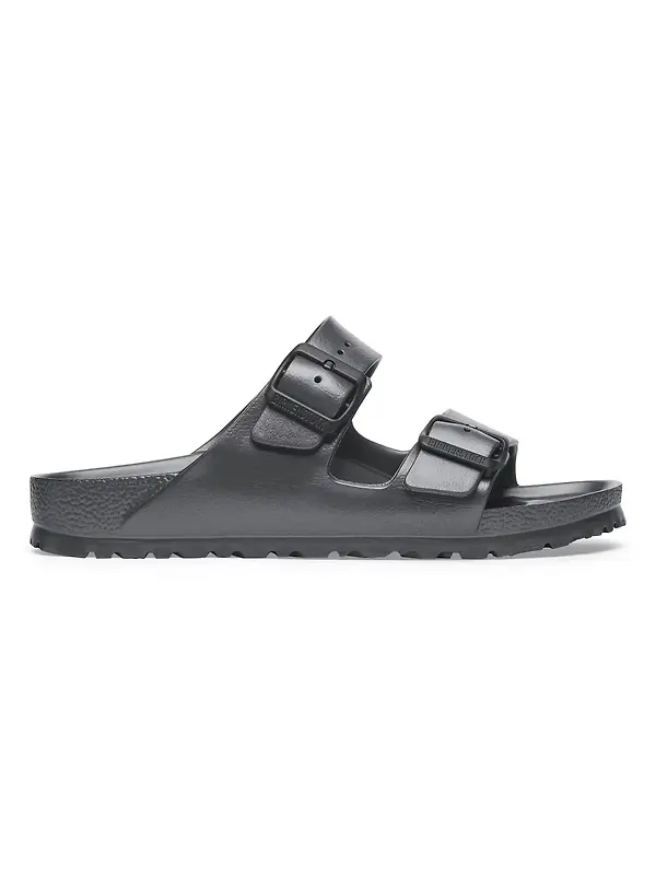 Birkenstock Arizona EVA Narrow Sandals - Metallic Anthracite Image 3