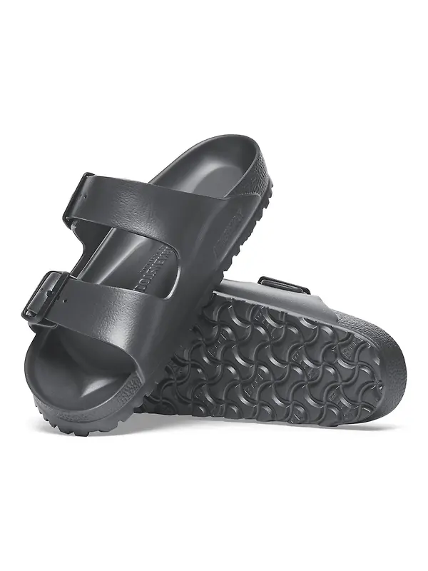 Birkenstock Arizona EVA Narrow Sandals - Metallic Anthracite Image 5