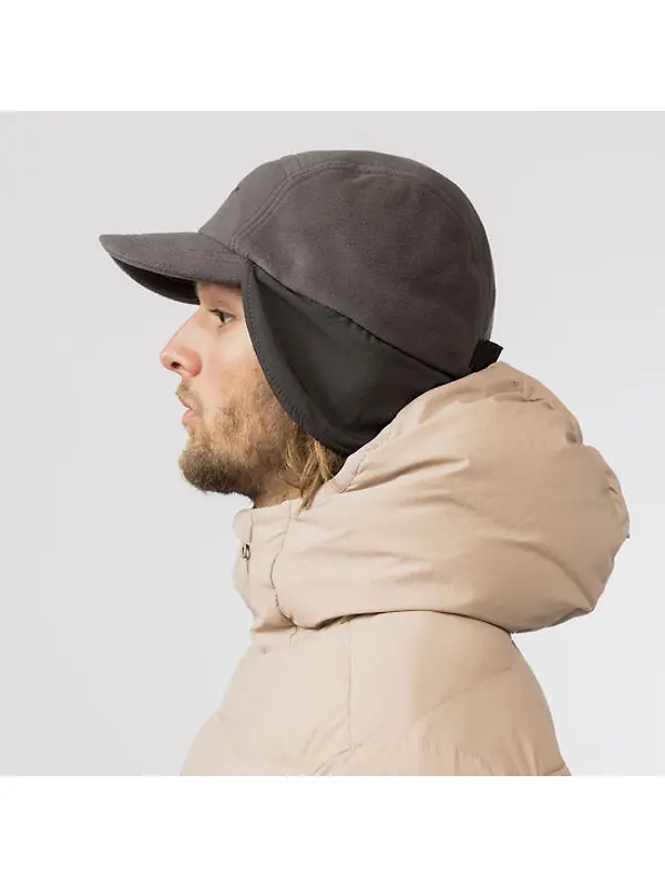 Snow Peak Polartec Ear Cuff Cap - Charcoal Image 5