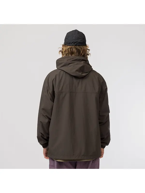 Snow Peak Nylon Double Rip Jacket - Dark Brown Image 4