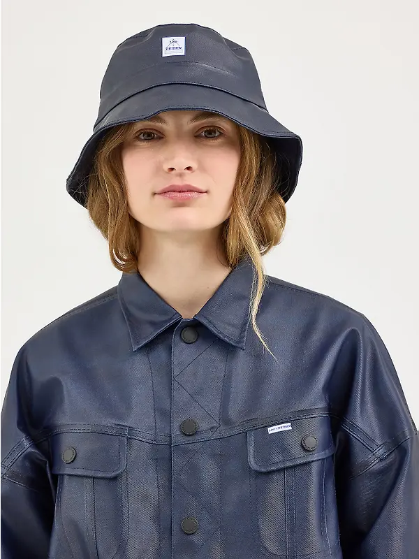 Lee® x Stutterheim Bucket Hat - Aviator Navy Image 5
