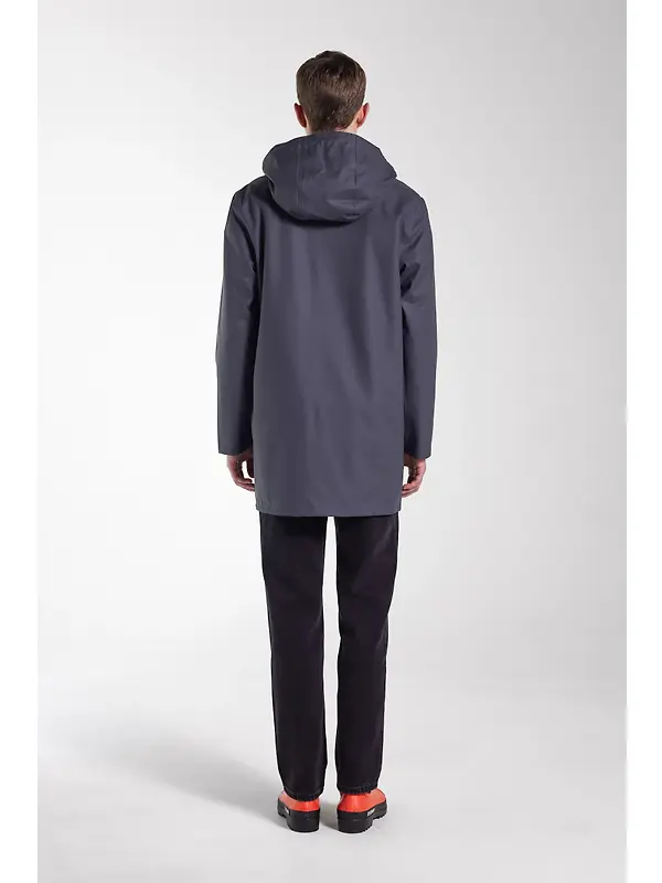 Stutterheim Stockholm Lightweight Raincoat - Charcoal Image 10
