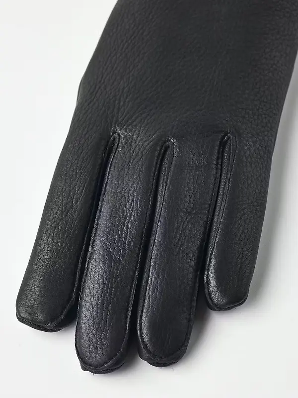 Hestra Women's Tiril Leather Gloves - Black Image 2