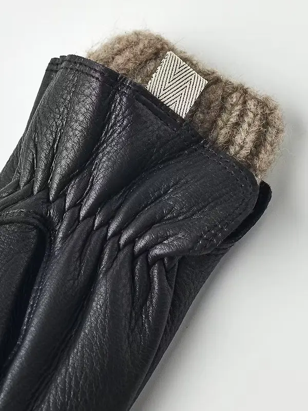 Hestra Women's Tiril Leather Gloves - Black Image 5